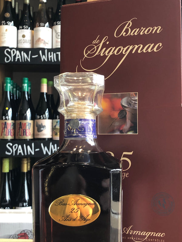 Sigognac 25 Year Old Armagnac - Seven Cellars