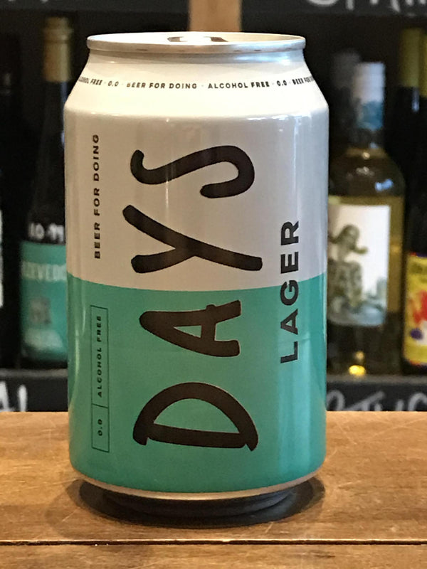 Days Brewing - Alcohol Free Lager CANS - Seven Cellars
