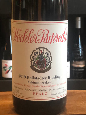 Weingut Koehler-Ruprecht Kallstadter Riesling Kabinett Trocken - Seven Cellars