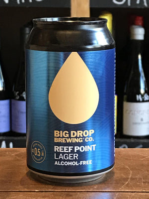 Big Drop - Reef Point - Low Alcohol Craft Lager - Seven Cellars
