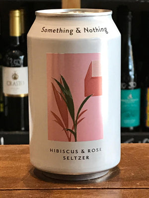 Something & Nothing - Hibiscus & Rose Soda Seltzer - Seven Cellars