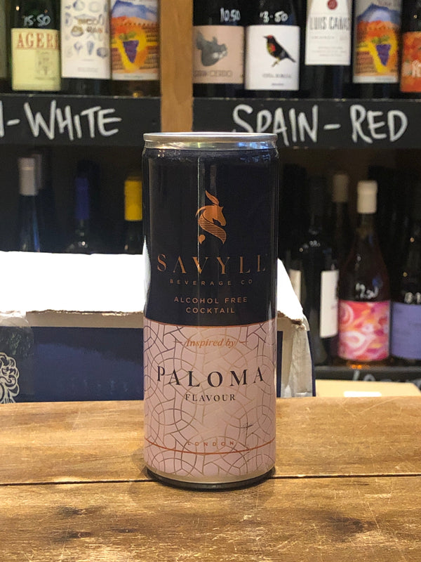 Savyll Alcohol Free Paloma - Seven Cellars
